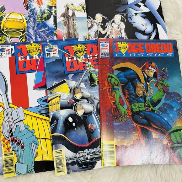 Judge Dredd 38 40 43 45-47 53 57 62 63 65-68 70 77 Lot Fleetway Quality Comics - Picture 8 of 8